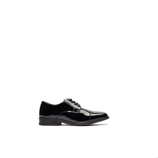 FABIO PATENT CAP-TOE DERBY KIDS